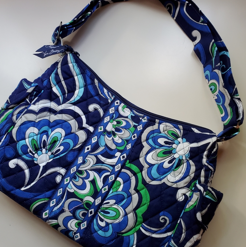 Vera Bradley "On the Go" Purse- Mediterranean Blue
